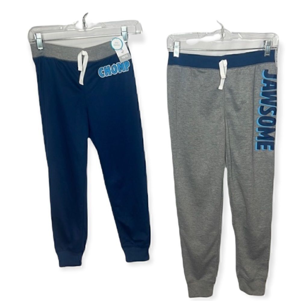 Carters Set of Two Shark Pajama Bottoms. Size 10/12.‎